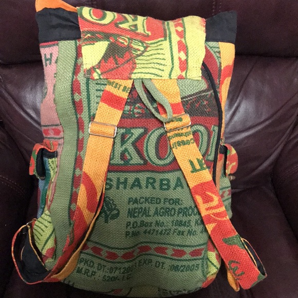 Jute Back pack - Picture 6 of 10